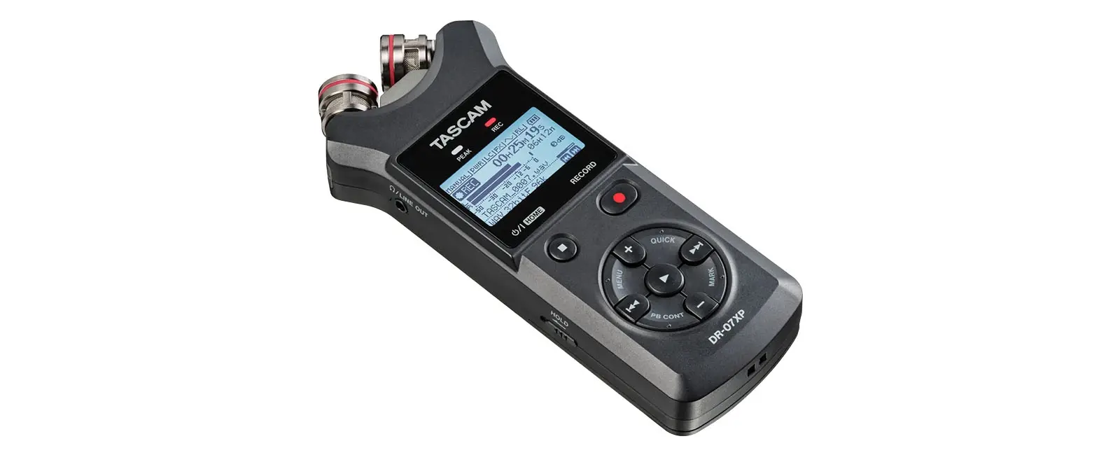 TASCAM DR-07XP 官方產品圖