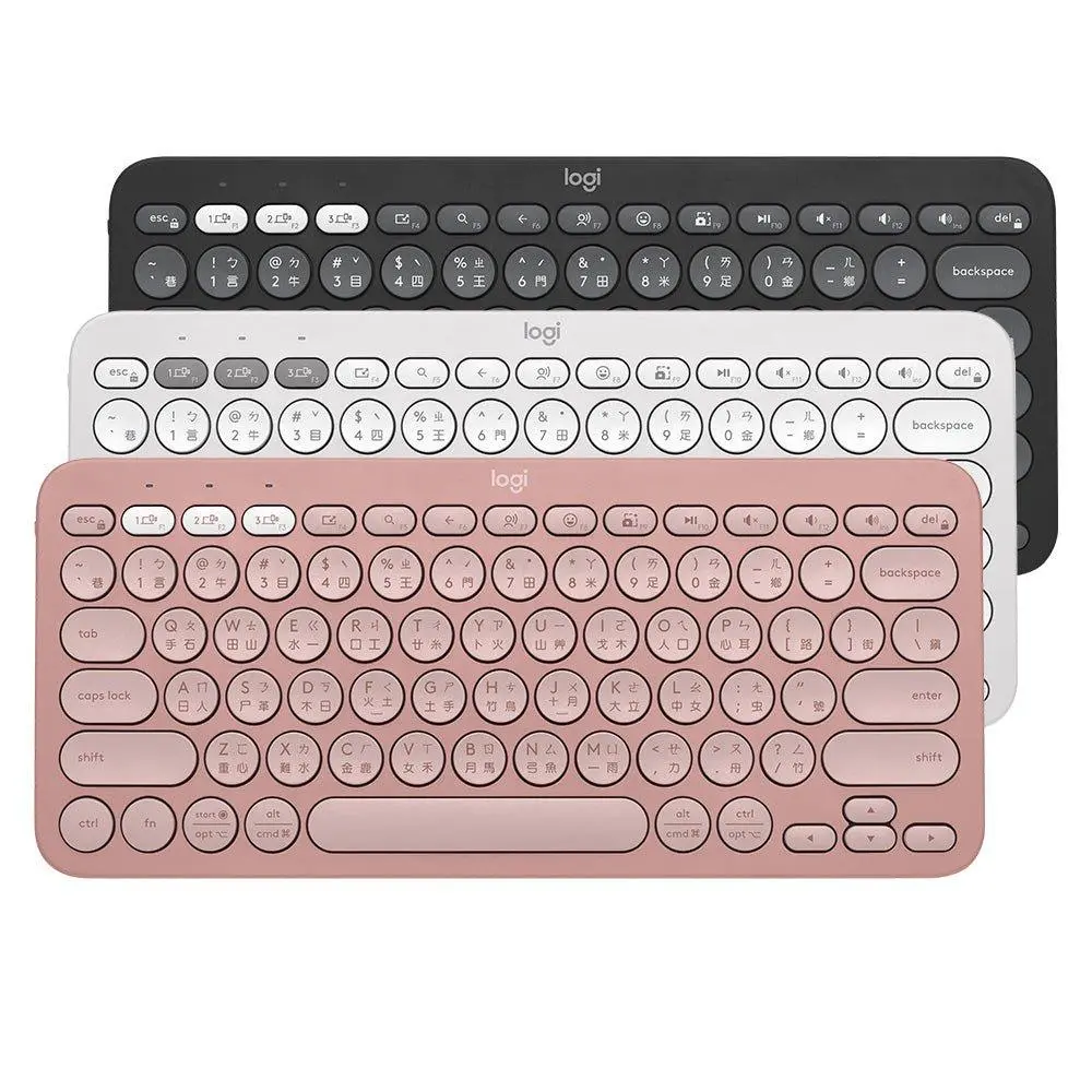 Logitech Pebble K380S 跨平台藍牙鍵盤產品圖