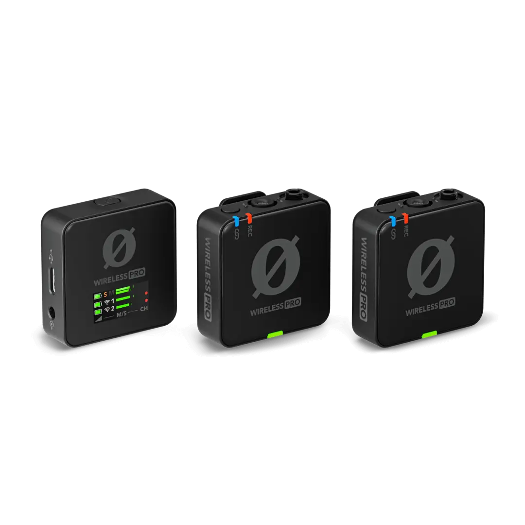 RØDE Wireless PRO 雙人無線麥克風系統產品圖