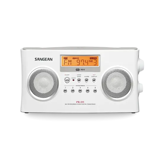 Sangean PR-D5 桌上型收音機官方產品圖
