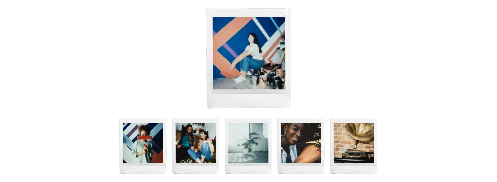 Fujifilm instax SQUARE SQ1 方形拍立得相機產品圖