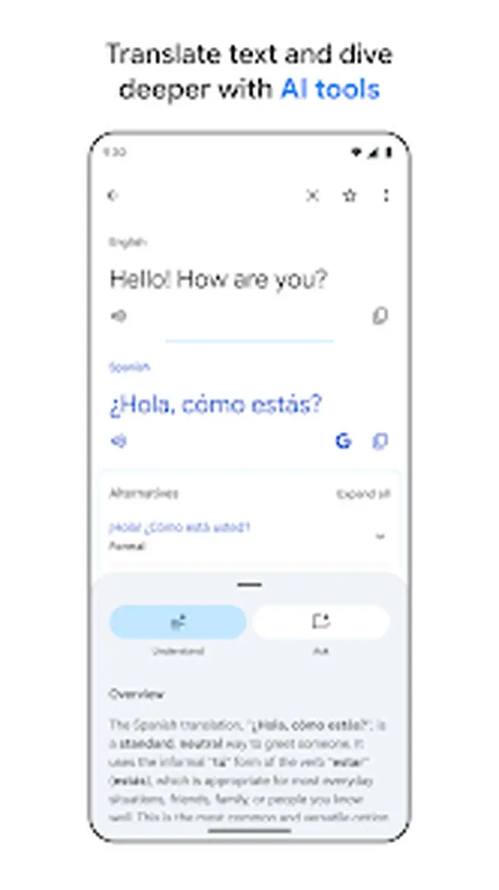 Google Google 翻譯 App 官方產品圖