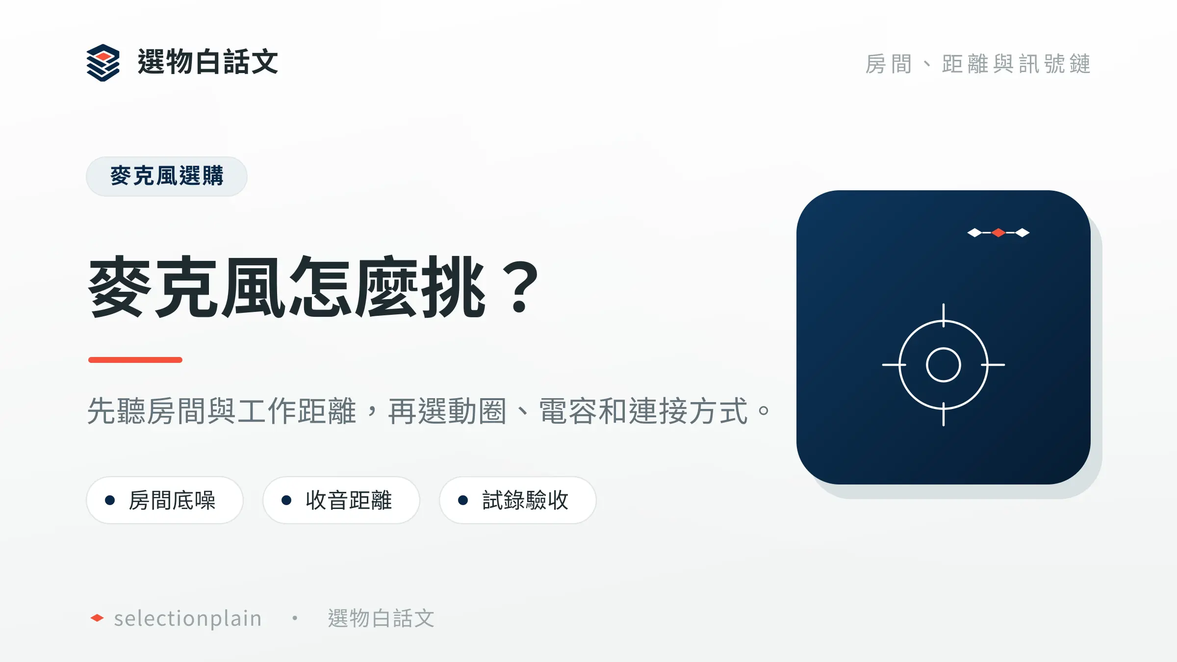 麥克風推薦選購指南封面