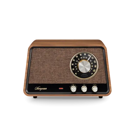 Sangean WR-101 TW 木質類比收音機官方產品圖