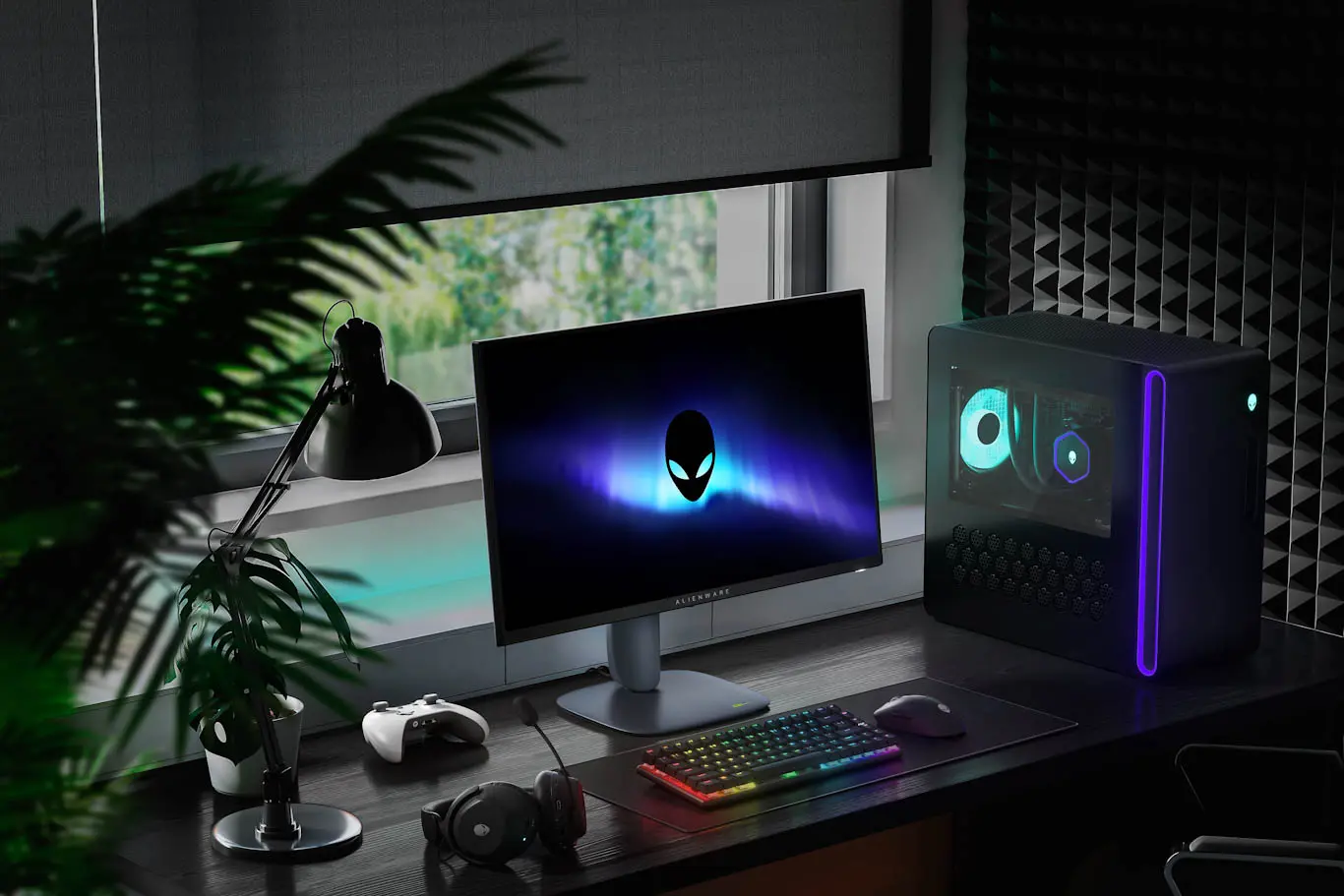 Dell Alienware AW3425DW 34 吋曲面電競螢幕官方產品圖