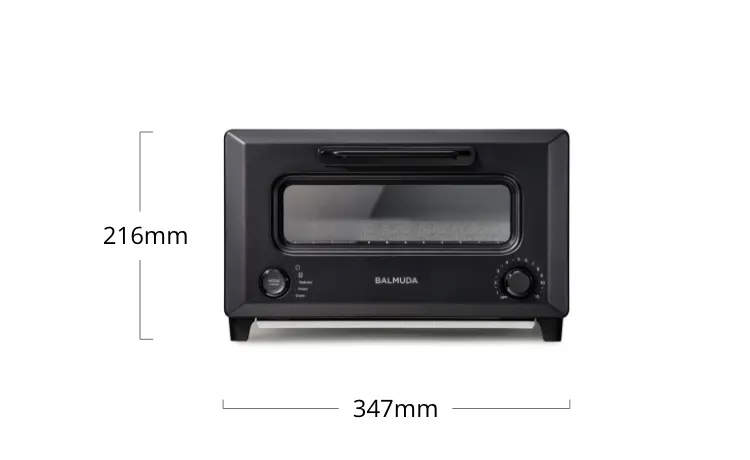 BALMUDA ReBaker KTT01TW-BK 主機外觀