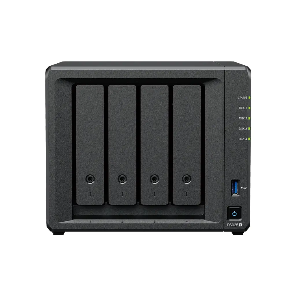 Synology DS925+＋Surveillance Station 產品外觀